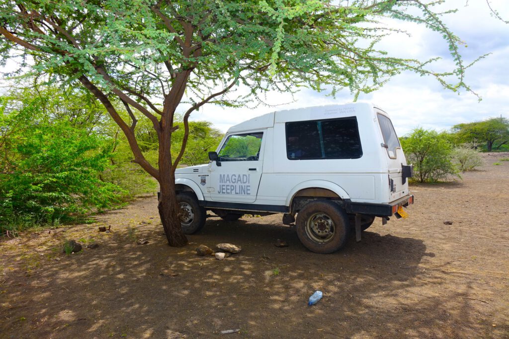New Life Missions mobila klinik – jeeplinjen i Kajiado