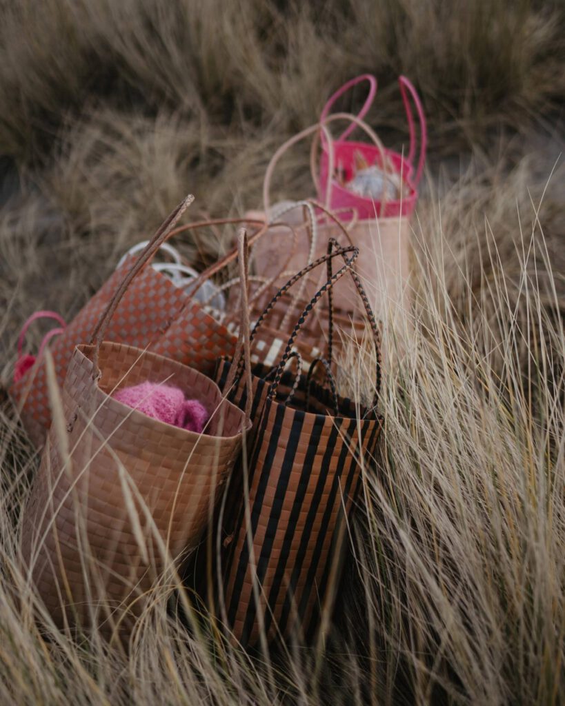Handgjord Lifebag-väska av återvunnen plast